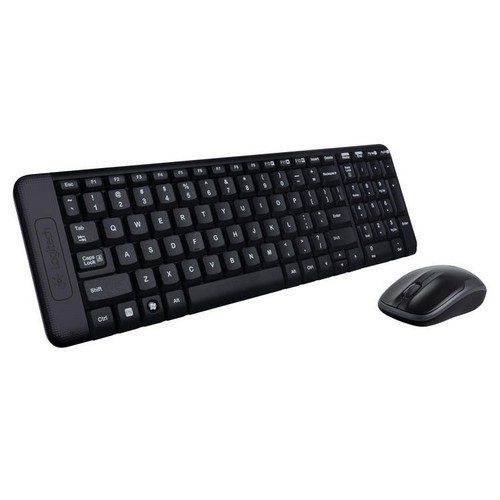 TECLADO+RATON LOGITECH MK220 COMPACTO INALAMBRICOS